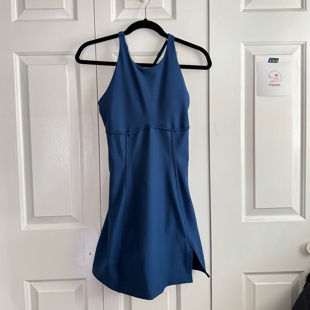 Abercrombie & Fitch Blue Halter Tennis Dress